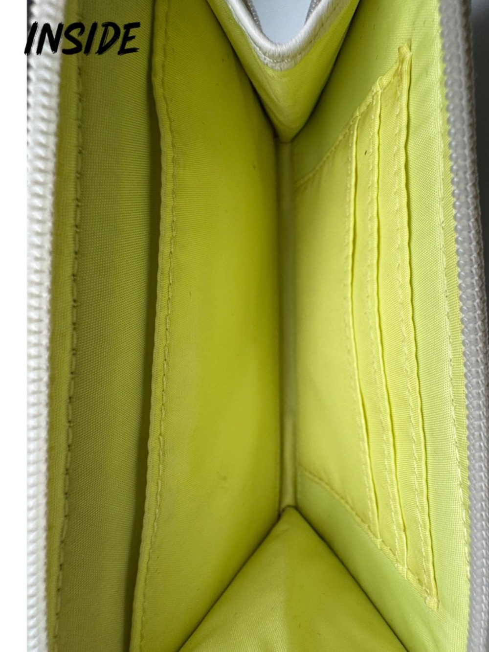 Coach White Leather Multicolor Y2K Hangtag Wallet - Picture 11 of 15